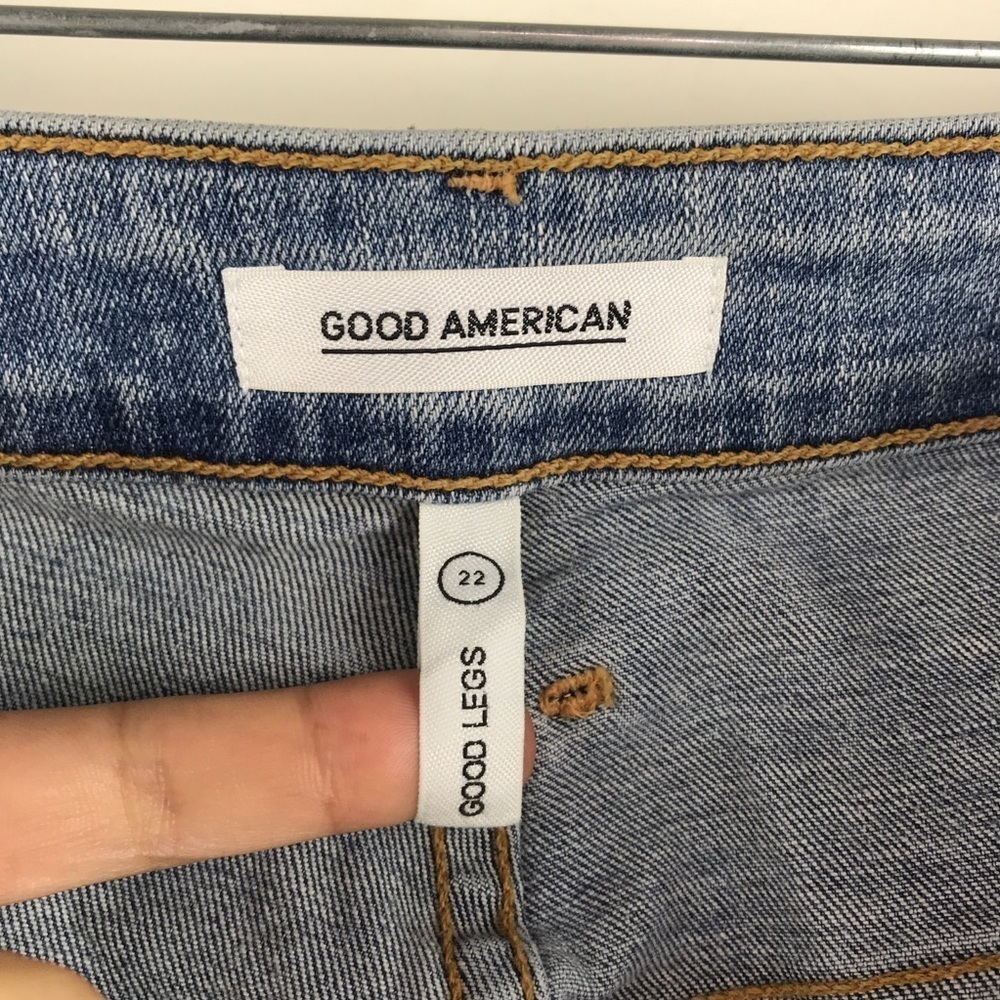 NWT Good American Light Blue Skinny Jeans - Picture 8 of 9